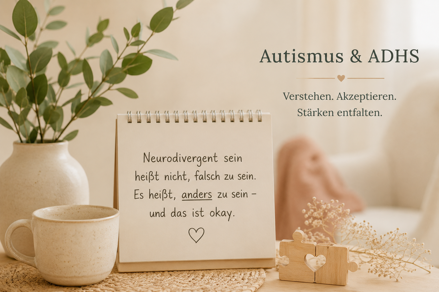 Die Diagnose ist nicht das Problem – der Umgang damit macht den Unterschied.