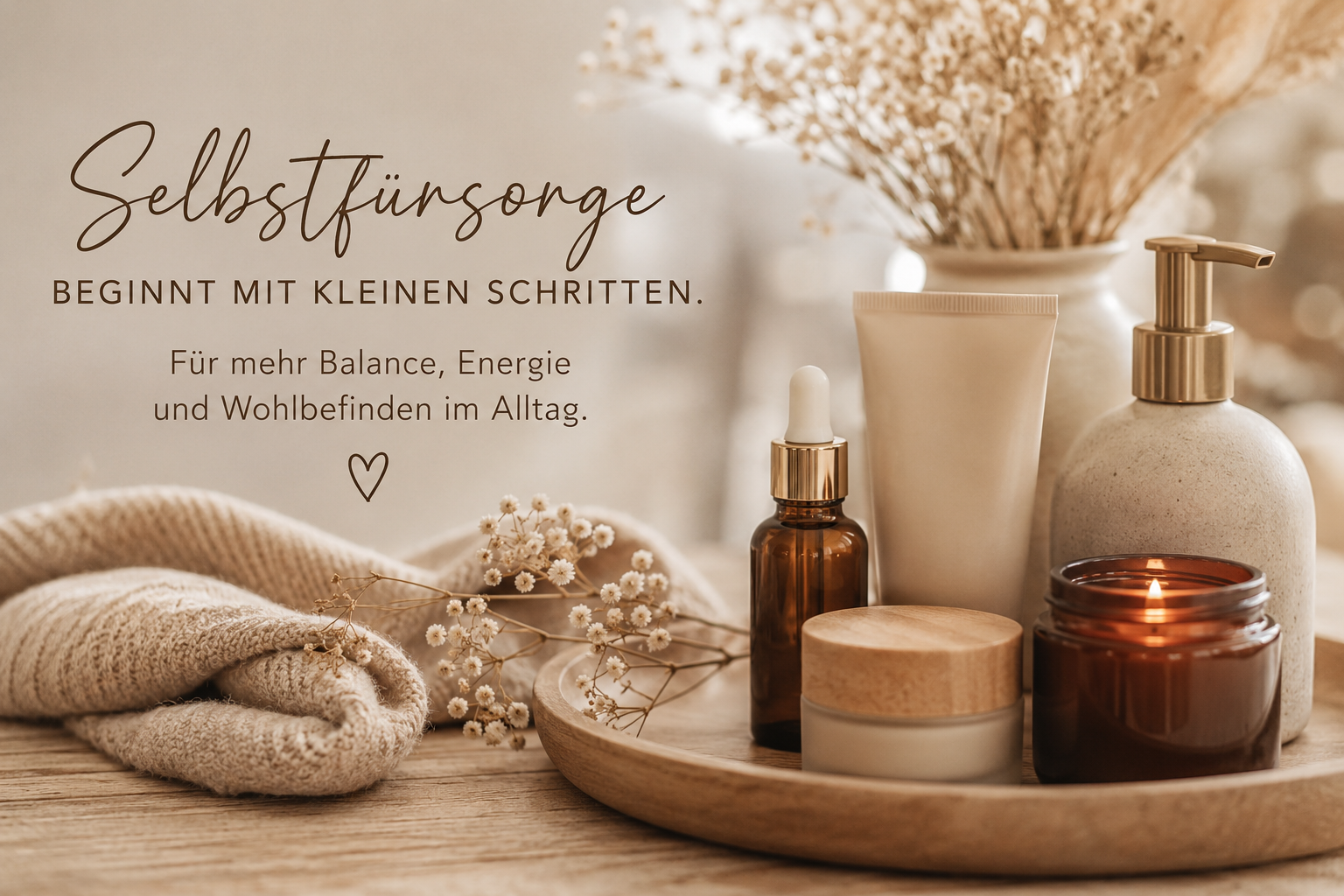 Keine Zeit für Selfcare? Vielleicht braucht sie weniger Zeit, als du denkst.